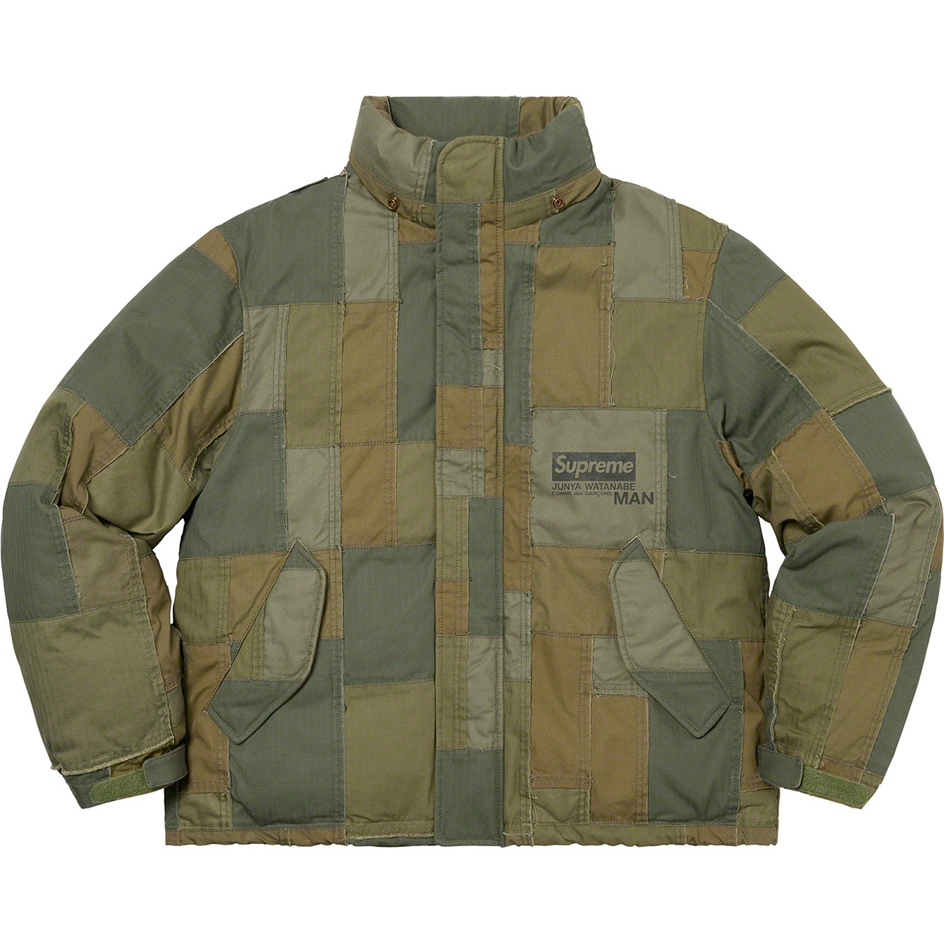 Supreme®/JUNYA WATANABE COMME des GARÇONS MAN Patchwork Puffy Jacket view 4